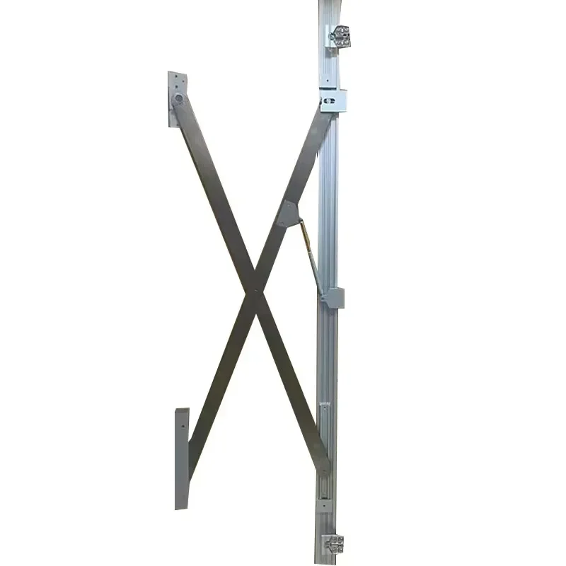 Hot Selling Modern Space Saving Heavy Soft Closing Aluminum Iron High Quality Kitchen Folding Hidden Cabinet Door