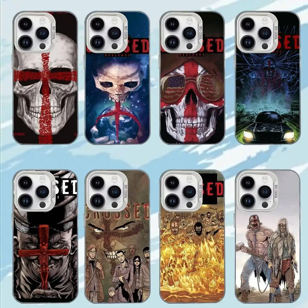 

C-Crossed Comics Phone Case For iPhone 17,16,15,14,13,12,11,Mini,Pro,E,MAX White Candy Matte Shockproof Cover