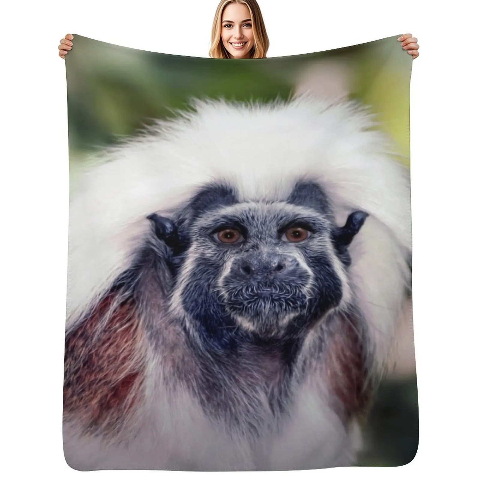 Cotton-top Throw Blanket Cozy Throw Blanket for Bed Sofa Chair