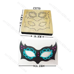 New Mask Wooden die Scrapbooking Cutting Dies C3770