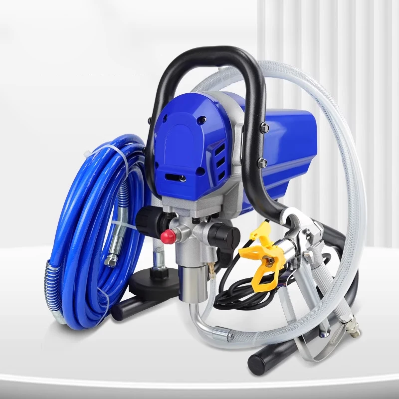 

Household Airless Latex Paint Sprayer Multi Function Exterior Wall Gun Small DIY Spray Machine 110V 220V