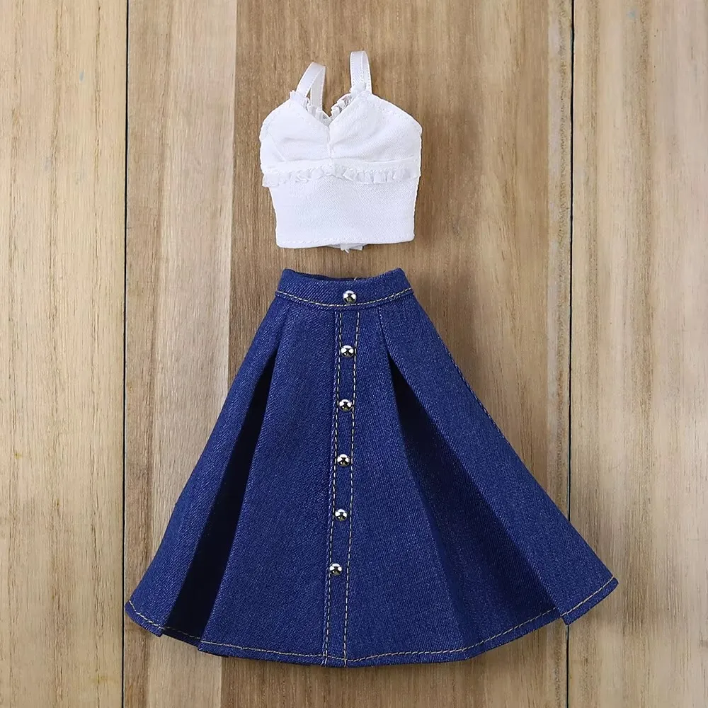 Outfit For ICY DBS Blyth Doll Cute Casual Dress College Cosplay Uniform For 1/6 BJD Azone S Jerry B Jessi Five