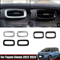 RHD LHD For Toyota Sienta 10 series 2022 2023 front dashboard air condition outlet trim frame special A/C side vent trim strip