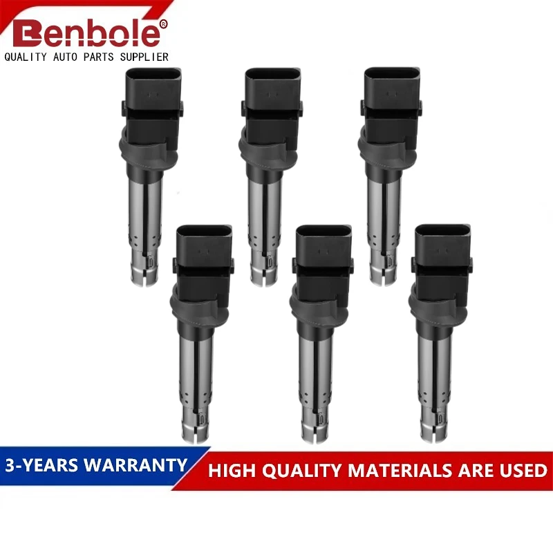 

Ignition Coil 022905715B,022905715D,022905715F/A,For AUDI A3 Q7 TT VW Passat CC Golf EOS Phaeton Touareg 3.2L/3.6L 2002-2018