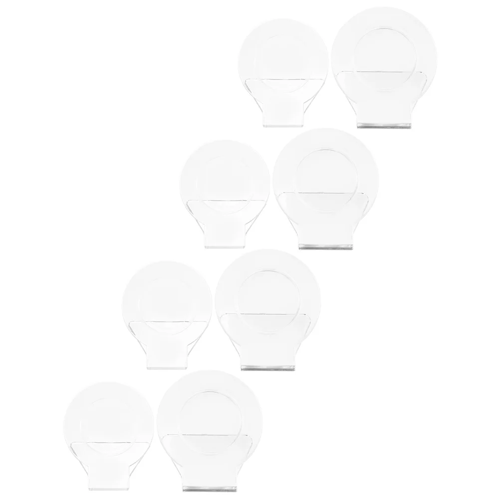 

8 Pcs Bracelet Display Base Jewelry Organizer for Desk Stand Storage Acrylic Tray Stands Displays Ring Hand Chain Rack