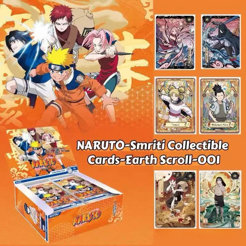 Kayou Original Naruto Collectible Cards English Version Acg Smriti Anime Collection Toy Game Cards For Anime Figure Collectors