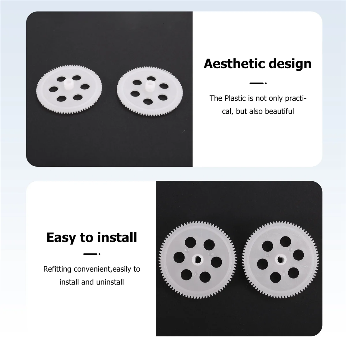 New RC Toy Helicopter Upgrade C138 Main Gear Kit for RC ERA C138 Bell 206 1:33 RC Toy Helicopter Parts