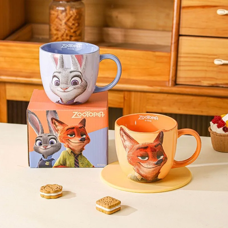 

Disney Cartoon Zootopia Children's Water Mug Cup Chip Lovely Gift