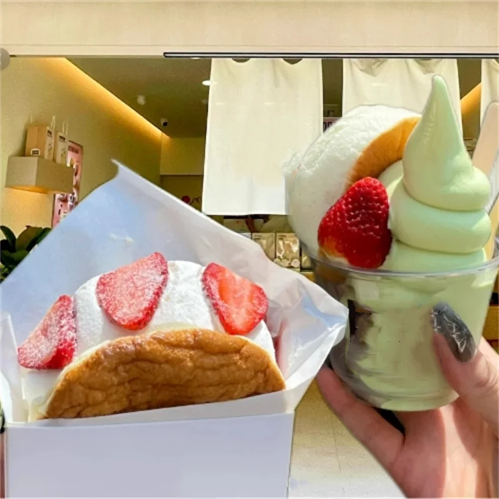 

Souffle Street Delicious Food Photography Haiyan Milk Soft Similar Ice Cream Sea Salt Snow Covered Strawberries Fruits Taste