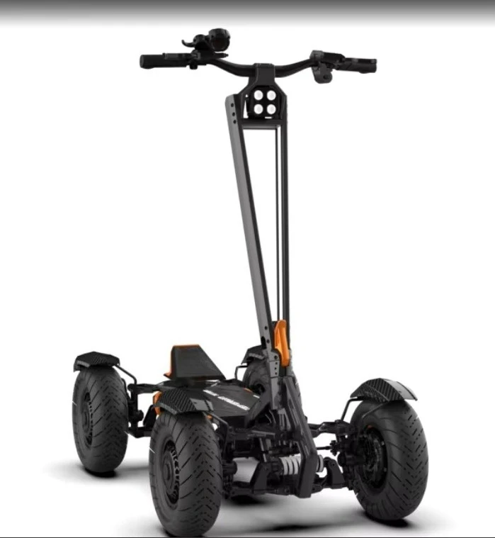 5000W High Torque Power Foldable Four-Wheel Electric Scooter – 200km Max Range, High Capacity Battery for Adults & Commuters view 5
