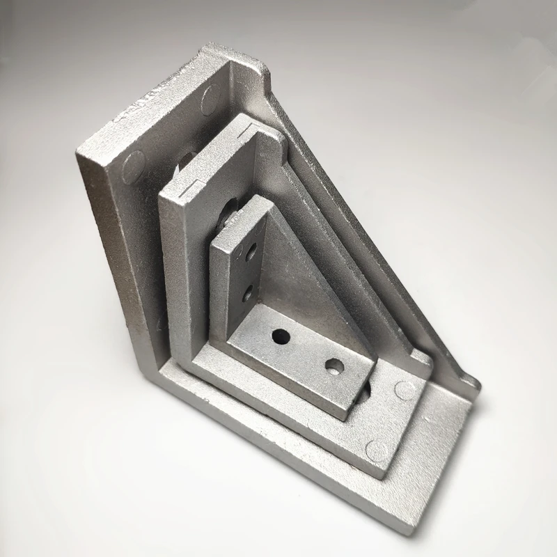 Aluminum Profile Corner Bracket Connector 2020 2028 2040 3030 3060 4040 4080 6060 CNC Machine Frame Accessories view 5