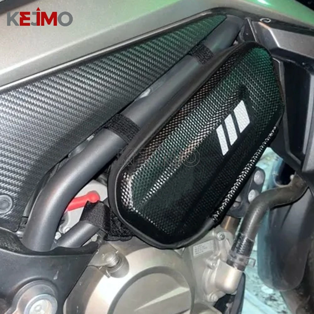 

Tuareg 660 850 Waterproof Motorcycle For Aprilia Dorsoduro Shiver 750 900 Gt tuareg660 Hard Shell Storage Side Bag Accessories