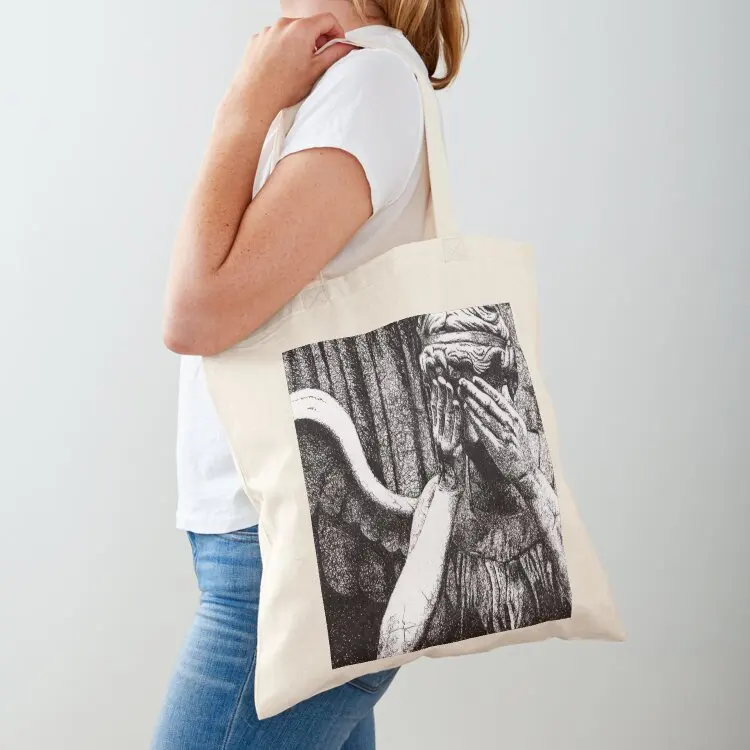 

Weeping Angel Tote Bag Women's shopper custom canvas bag Women's bag custom bags