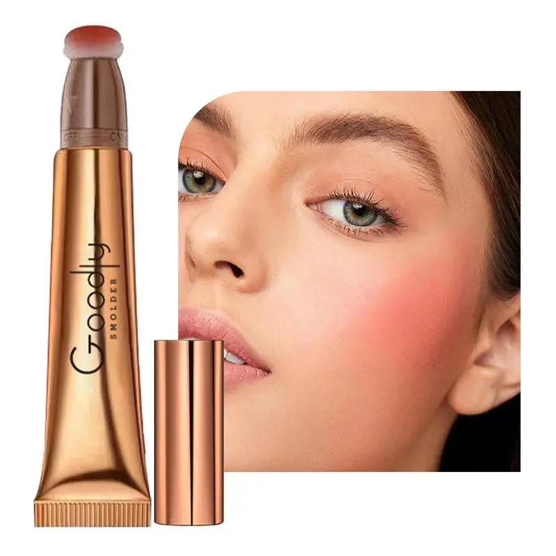 Blush Stick Highlight Liquid Face Contouring Wand Brightening Air Cushion Applicator แต่งหน้า Stick Lip Cheek Eye Multi-use Stick