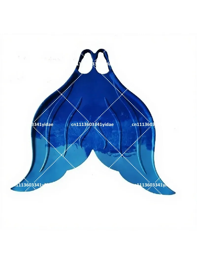 Durable Silicone Swimming Monofin, Pool Diving Fins for Adults and Children