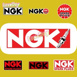 NGK Busi Decal JDM Stickers Racing Sticker Notebook Toolbox Decorative Sticker Auto Decals