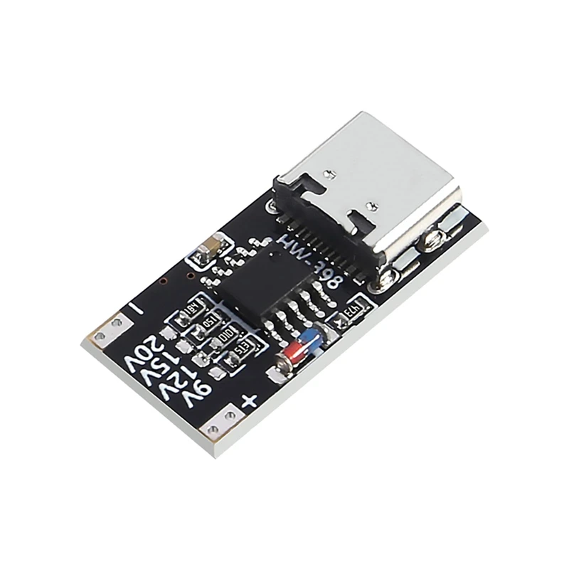 A53M New 4PCS USB-C PD Trigger Board Module PD/QC Decoy Board Fast Charge USB Type-C To 12Vpower Delivery Boost Module