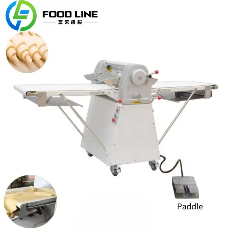 آلة ضغط العجين الأوتوماتيكية، مكبس المعكرونة من الدرجة التجارية لإنتاج المعكرونة مع خيارات سرعة متعددة وسهولة التنظيف