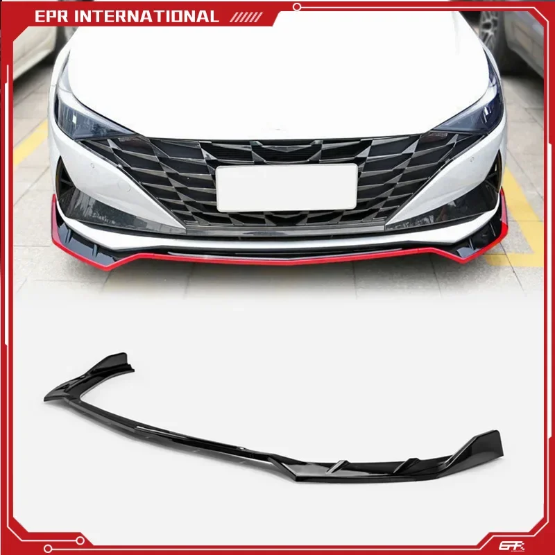 

For Hyundai Elantra Avante Pre-facelift C Style Front Lip 3Pcs Replacement Exterior Body Accessory Fitment Part