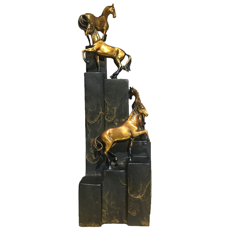 Copper handicrafts ornaments, jewelry, metal retro business gifts