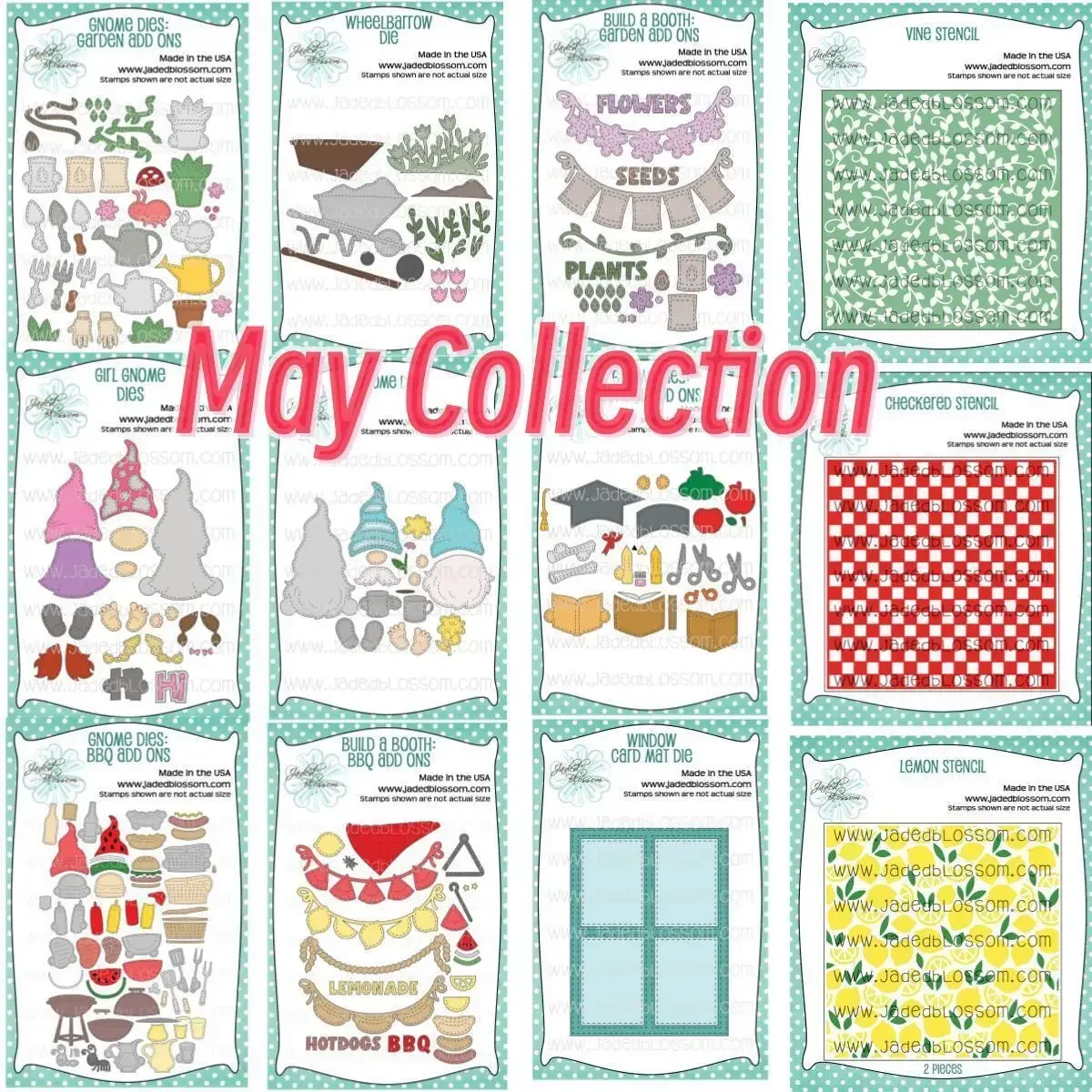 

Gnome Dies 2025 May Collection Metal Cutting Dies Stencil For Greeting Card Making Scrapbooking Craft Paper Decoration New