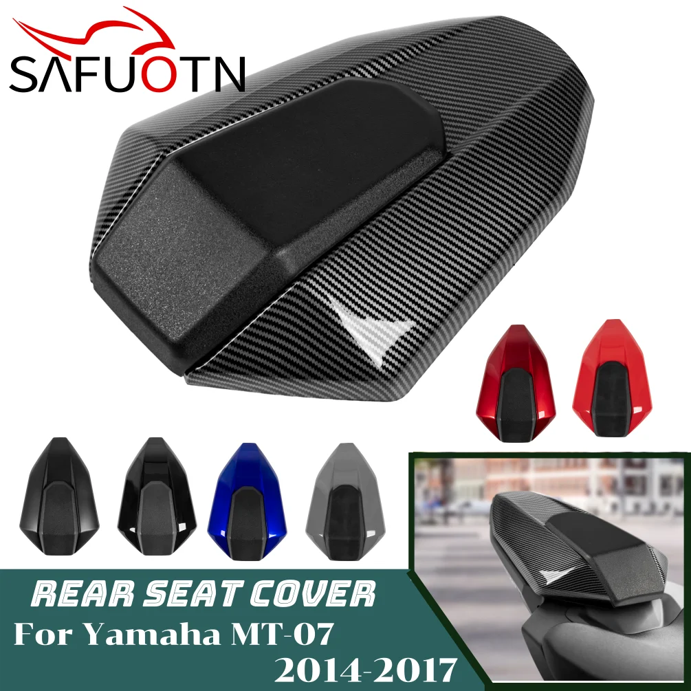 

For Yamaha FZ-07 MT-07 2014 2015 2016 2017 FZ07 MT07 Rear Seat Cover Cowl For MT 07 Motorcycle Rear Passenger Pillion Fairing