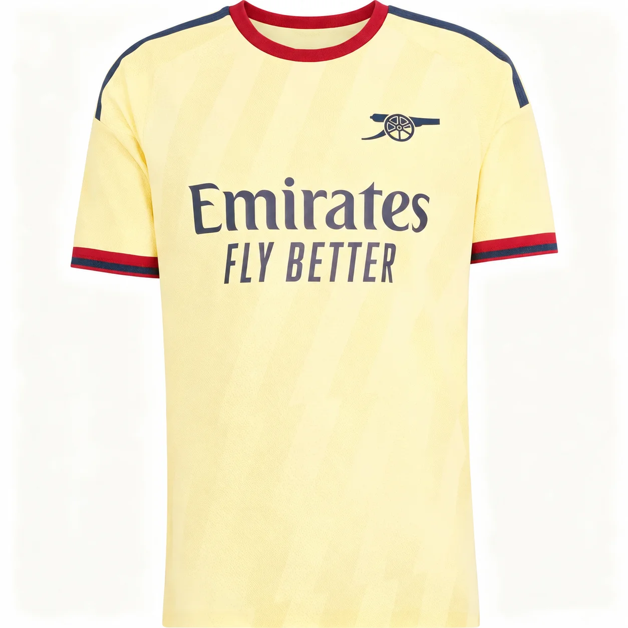 Arsenal 26-27 Auswärts-Fußballtrikot Blau Geometrisch Herren Rundhals Kurzarm Fan Match Training – Detail 3