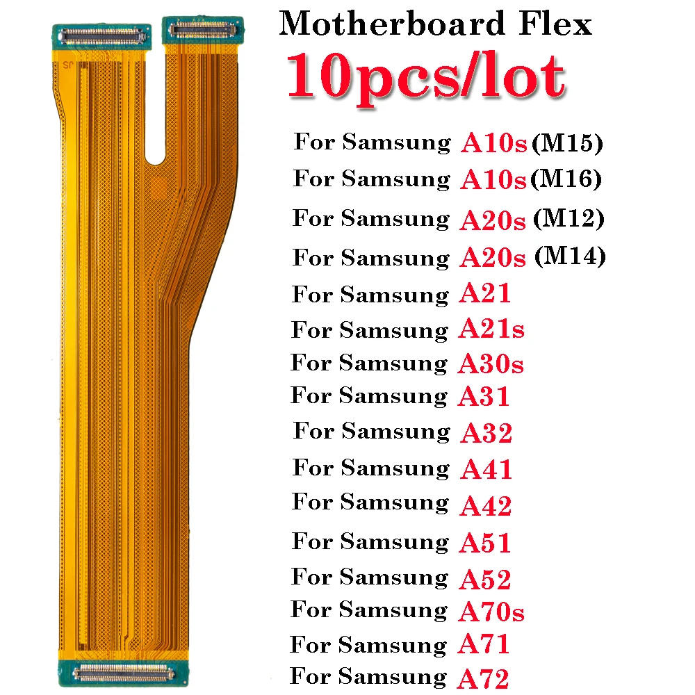 

Pop 10pcs/lot Motherboard Connector Mainboard Flex Cable For Samsung A10S A20S A21 A21S A30S A31 A32 A41 A42 A51 A52 A70S A71 A7