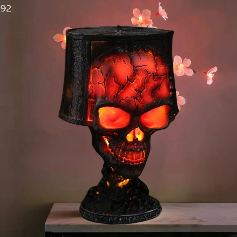 唯一無二のUSBスカル溶岩ランプ; ハロウィーンゴシック装飾 - Lava Lamp Desktop のレビューと価格