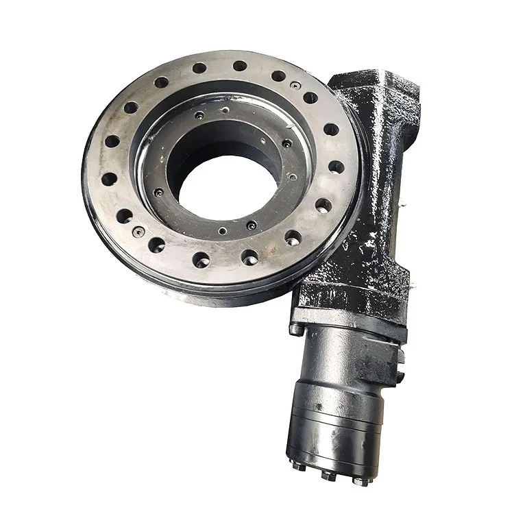 XZWD Enclosed Housing Single Worm Helical Gear Slew Drive SE14