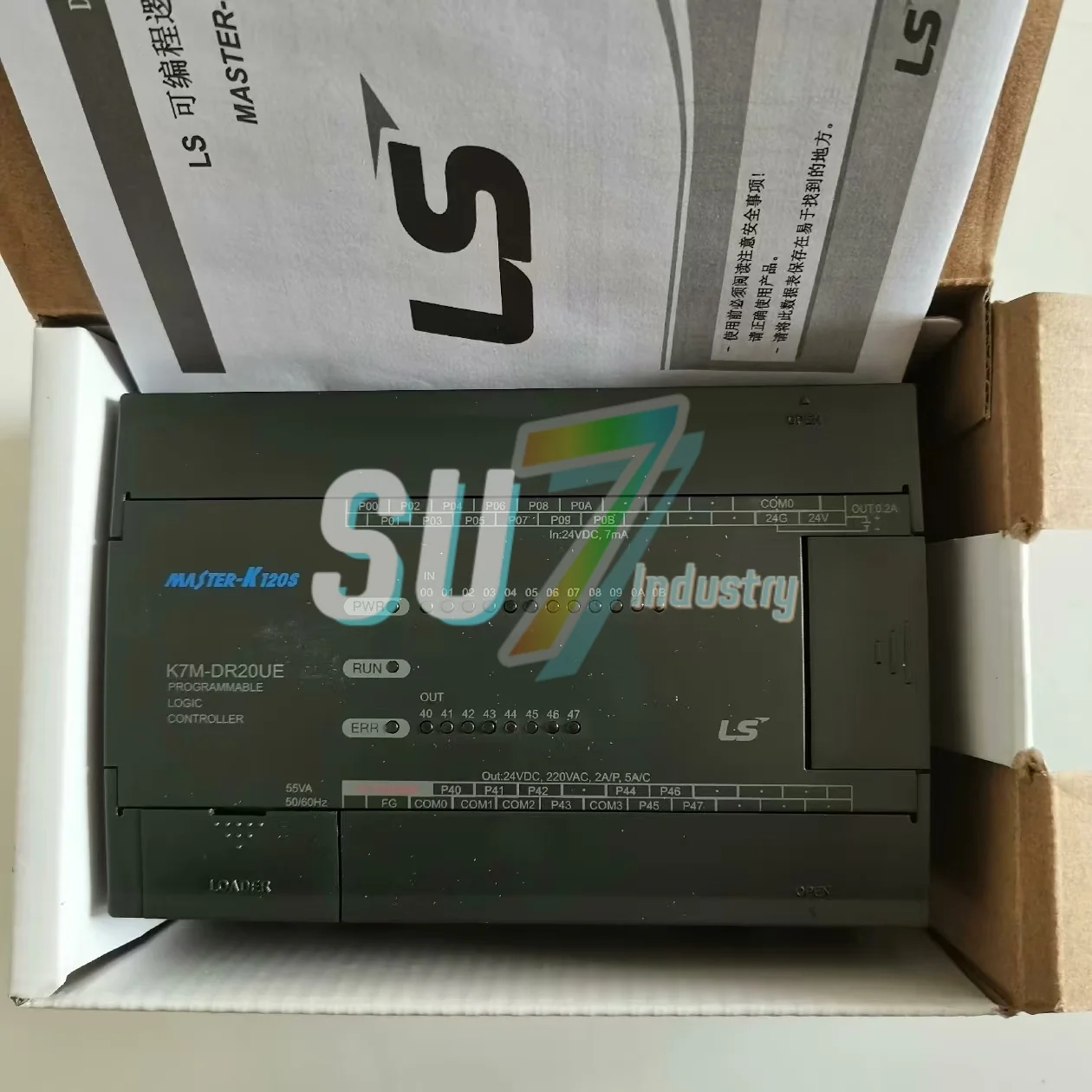 K7M-DR20UE XBC-DR32H وحدة تحكم قابلة للبرمجة في المستودعات