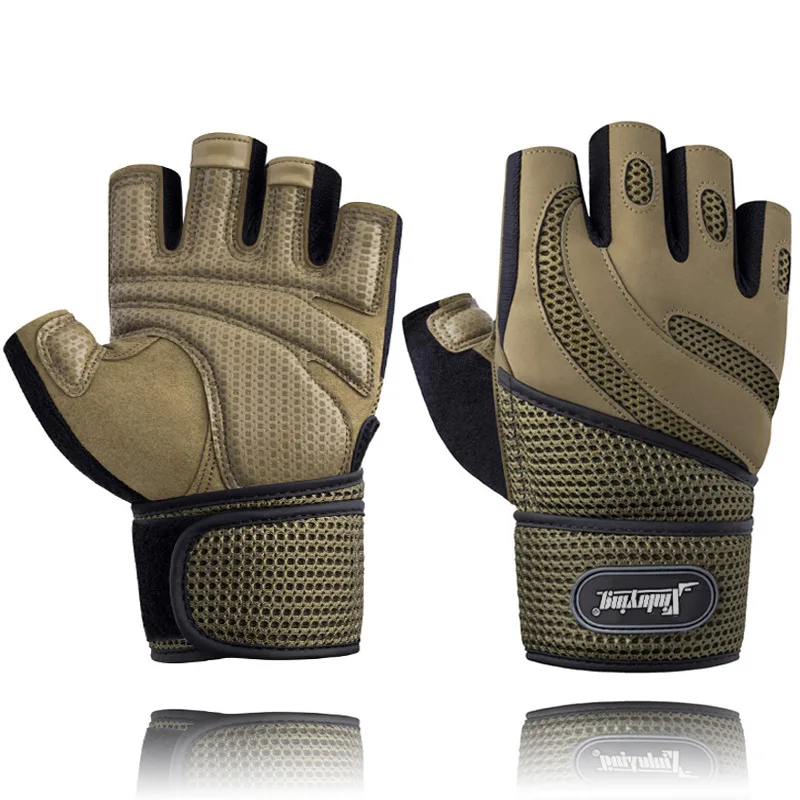 1 paar Crossfit Gewichtheben Handschuhe Atmungsaktiv Fitness Übung Bodybuilding Handschuhe Hantel Workout Gym Training Sport Handschuhe