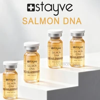 Corea Stayve 8ml cara Natural salmón DNA oro ampolla Booster suero Kit blanqueamiento hidratante rejuvenecimiento cuidado de la piel