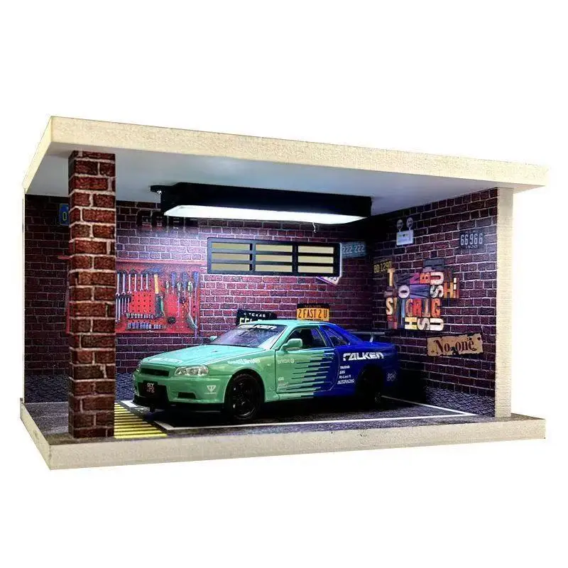 1:24 日産スカイラインアレス GTR R34 合金スポーツカーモデル Diecasts メタルトラックレーシングカー車両モデルサウンドライト子供のおもちゃのギフト
