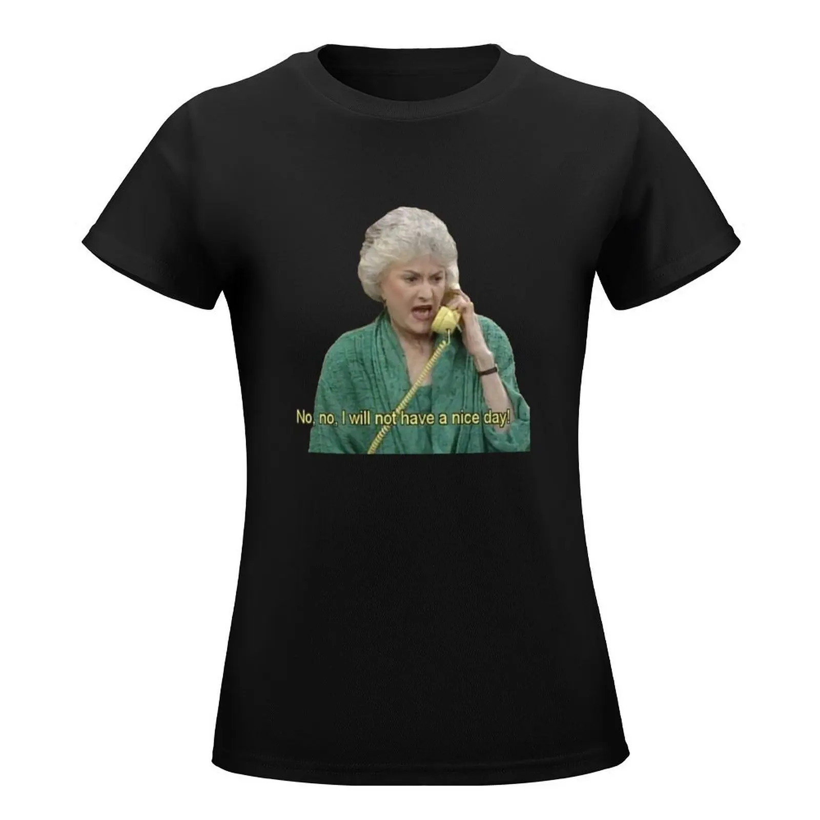 Dorothy Zbornak - The Golden Girls Sticker T-Shirt customs quick-drying tees Blouse workout t shirts for Women