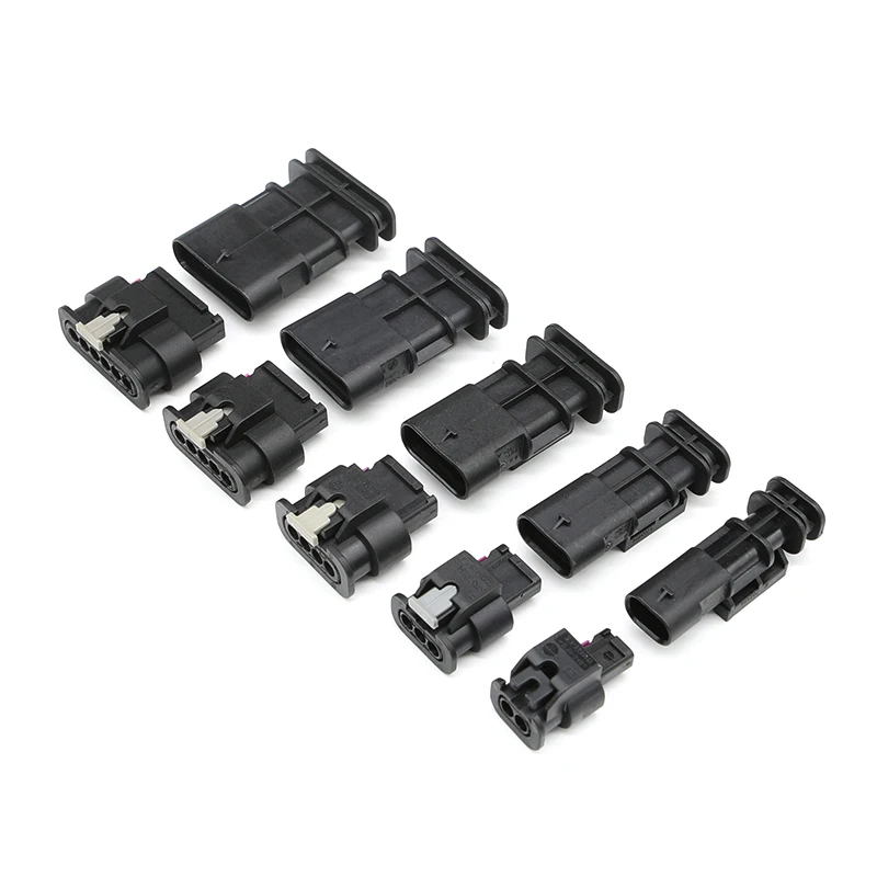 standard component 2/3/4/5/6Pin Automotive Waterproof Connector Factory Wholesale 1-1718643-11-1703498-11-1718645-11-1564559-1