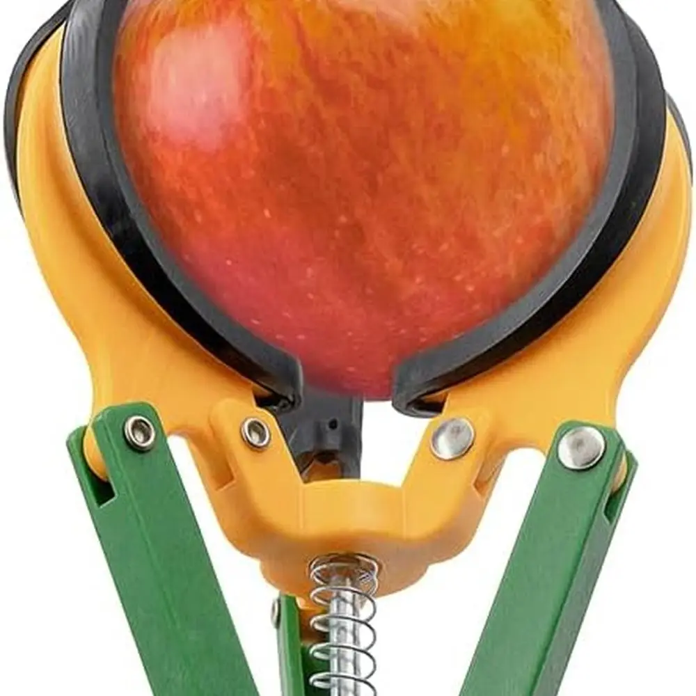 10-Foot Telescoping Fruit Picker with Long Reach, Gray