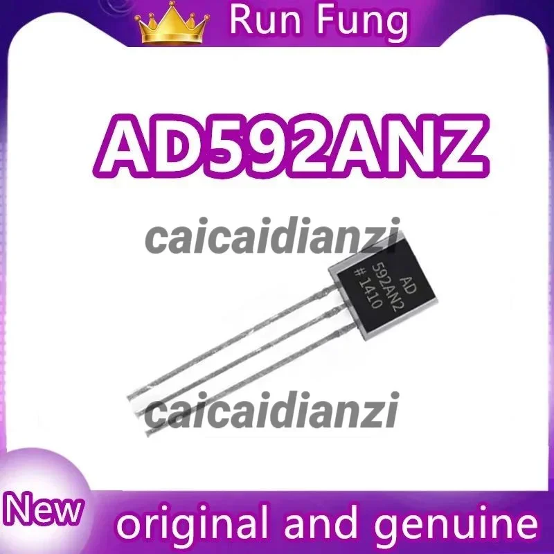 AD592ANZ AD592  Temperature Sensor Analog, Local -25°C ~ 105°C TO-92-3 10Pcs/Lot   New Original