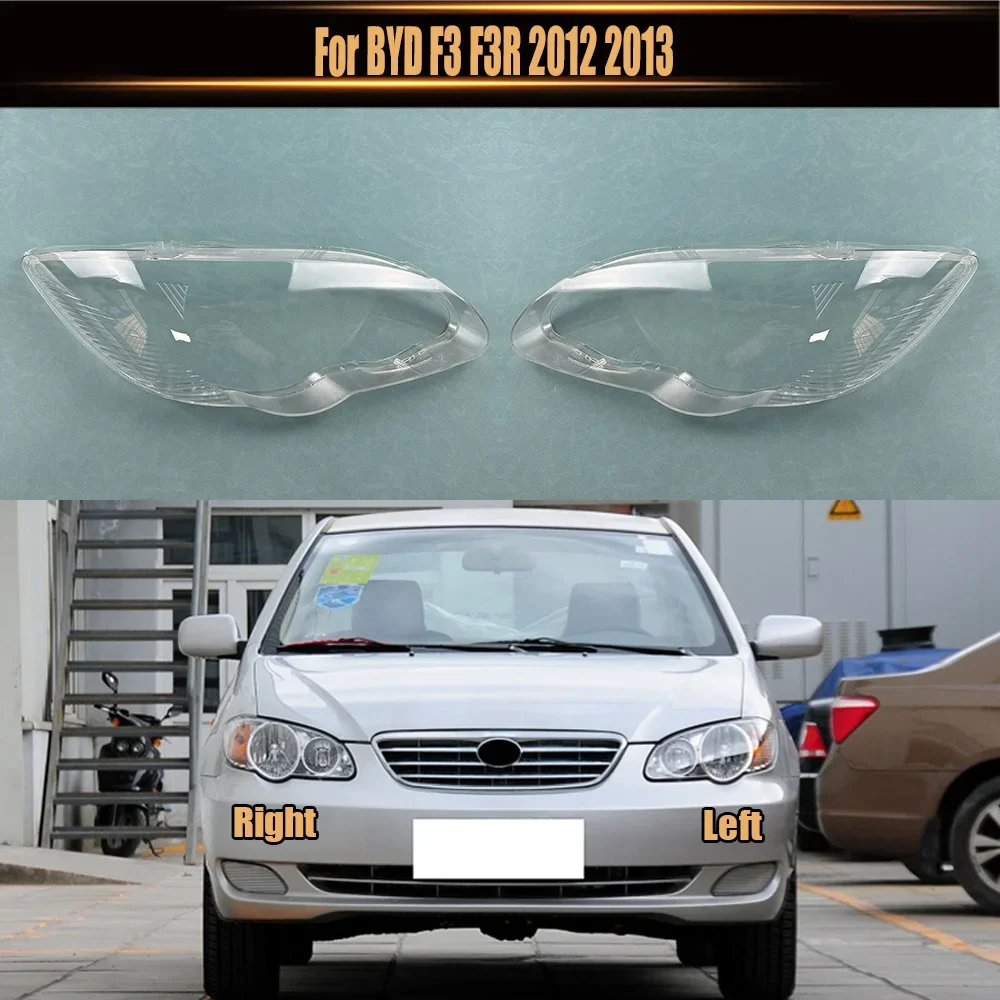 

For BYD F3 F3R 2012 2013 Headlamp Lamp Cover Shell Headlight Cover Lampshade Lens Plexiglass Replace Original Lampshade