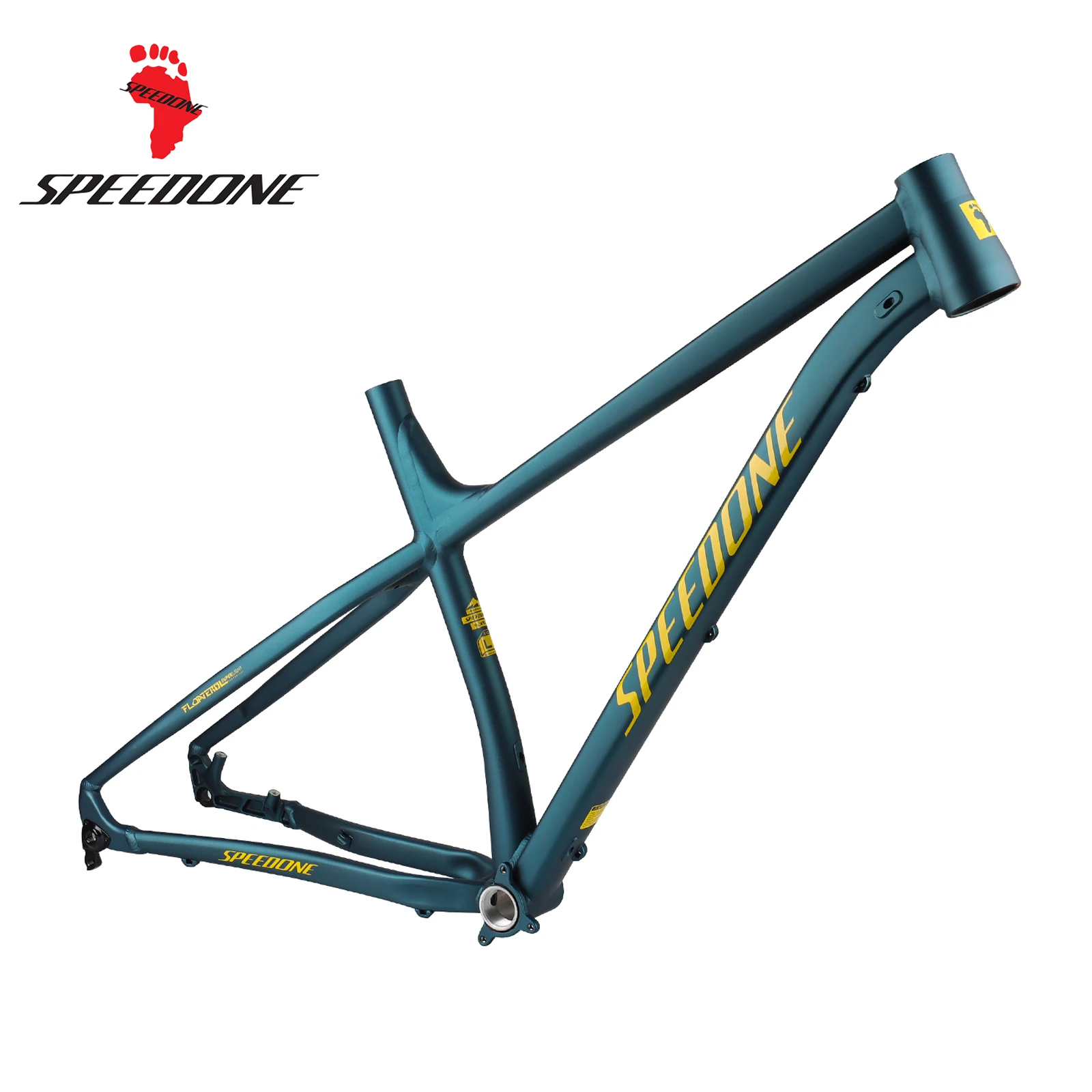 SPEEDONE Bicycle Frame 29er 148mm Aluminum 29 MTB Frame Tapered for Endurance Racing Gradient Color Boost Mountain Bike Frame