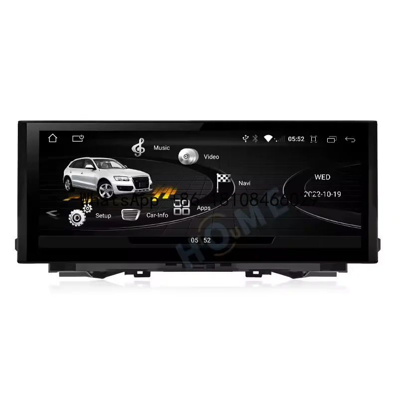 

Intelligent Connected Car Radio for AUDI Q5 Q5L 2018-2021 Wireless CarPlay Audio Player GPS Navigation Bluetooth