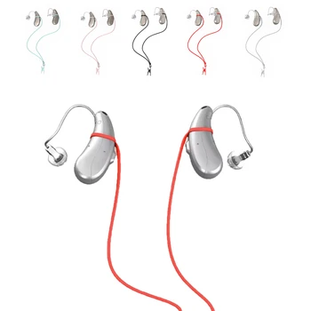 Audífonos Antipérdida Clip silicona cuerda elástica impermeable Bluetooth Protector auriculares audífonos accesorio para niños adultos