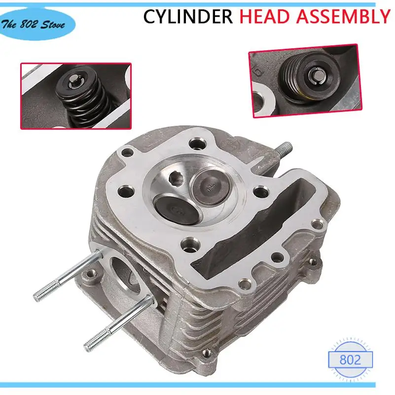 Motorcycle Engine Parts Gy6 180cc Cylinder Head Assembly for Cylinder Head Valve Kit