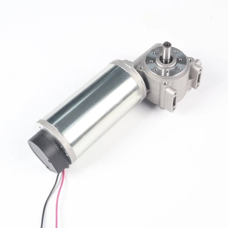 Electric automatic sliding door opener, brushed DC worm gear motor with 100PPR encoder