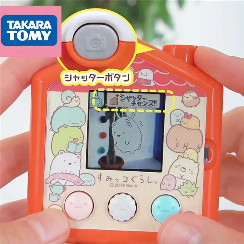 

Takara Tomy Original Tamagotchi Electronic Pet Machine Sumikkogurashi With Photo Function Virtual Game Toys for Children Gift