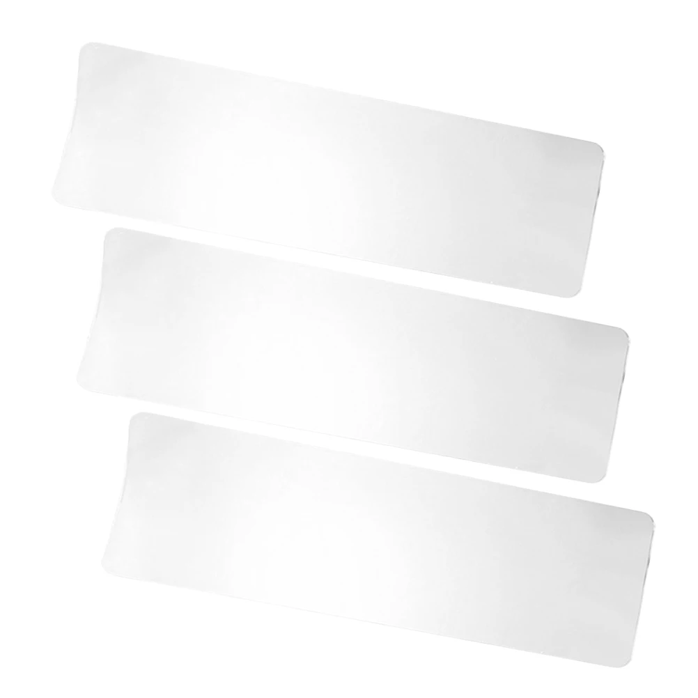 

3 pcs Clear Hair Highlighting Board Paddle for Coloring Dyeing Salon Home Use Reusable Lightweight Portable Tools