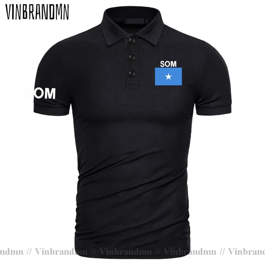 Somalia Somali Polo shirts Men Brand Shirt Newest Printed For Country 100% Cotton Clothing Nation Team Flag Soomaaliya SOM SO