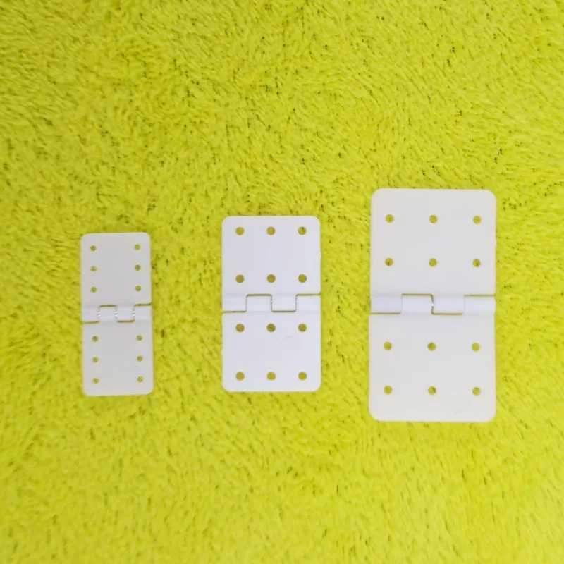 20 個 3 サイズナイロンピン付きヒンジ RC 飛行機用エルロン接続エアロモデリングモデル DIY アクセサリー KT Su27 固定翼