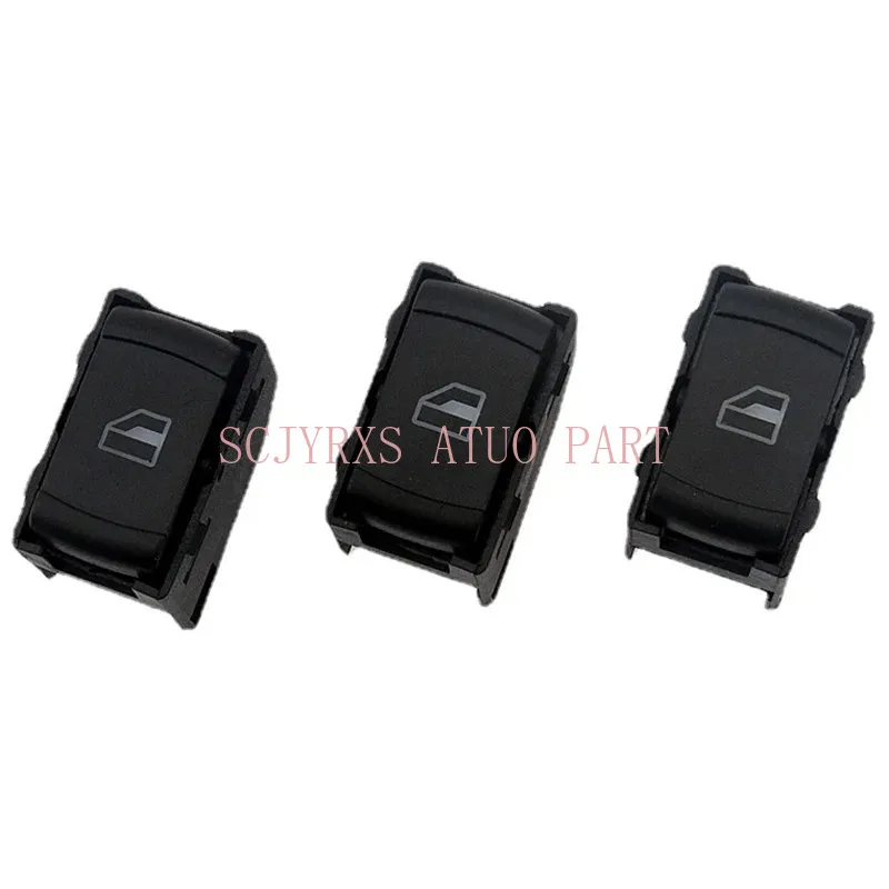 3BD959855B 3Pcs Passenger Side Window Electric Glass Adjustment Control Switch For VW Passat B5 3B Golf 4 Bora 3BD 959 855B