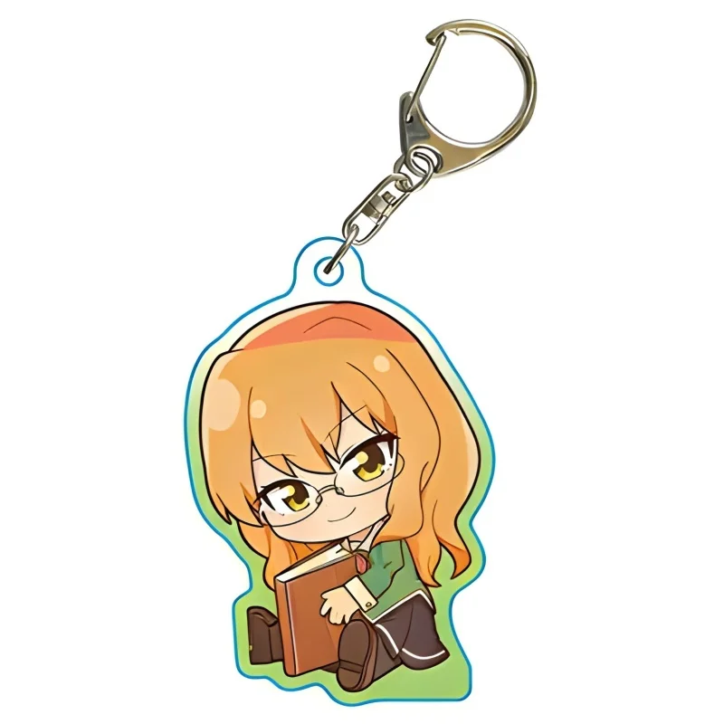 6CM Anime Yuri Is My Job! Acrylic Stand Acrylic Pendant Keychains Cosplay Charm Characters Ornament Accessories Collection Gifts